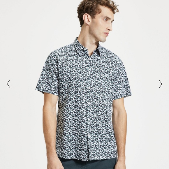 NWT Theory Eclipse Multi Angle Shirt, L - Picture 1 of 7